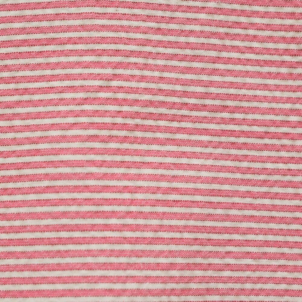 ANN TAYLOR Women's Pin Striped Coral White Blazer Size 4 - Picture 7 of 10